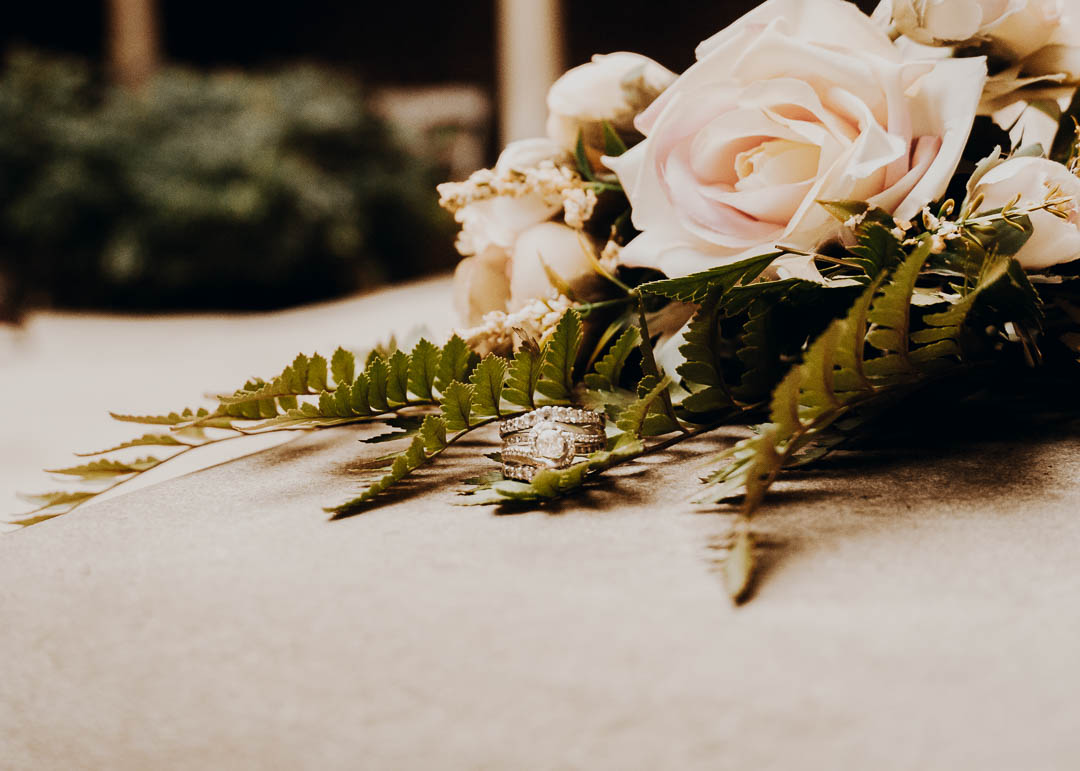 Floral Details at private estate Cincinnati Wedding Photography