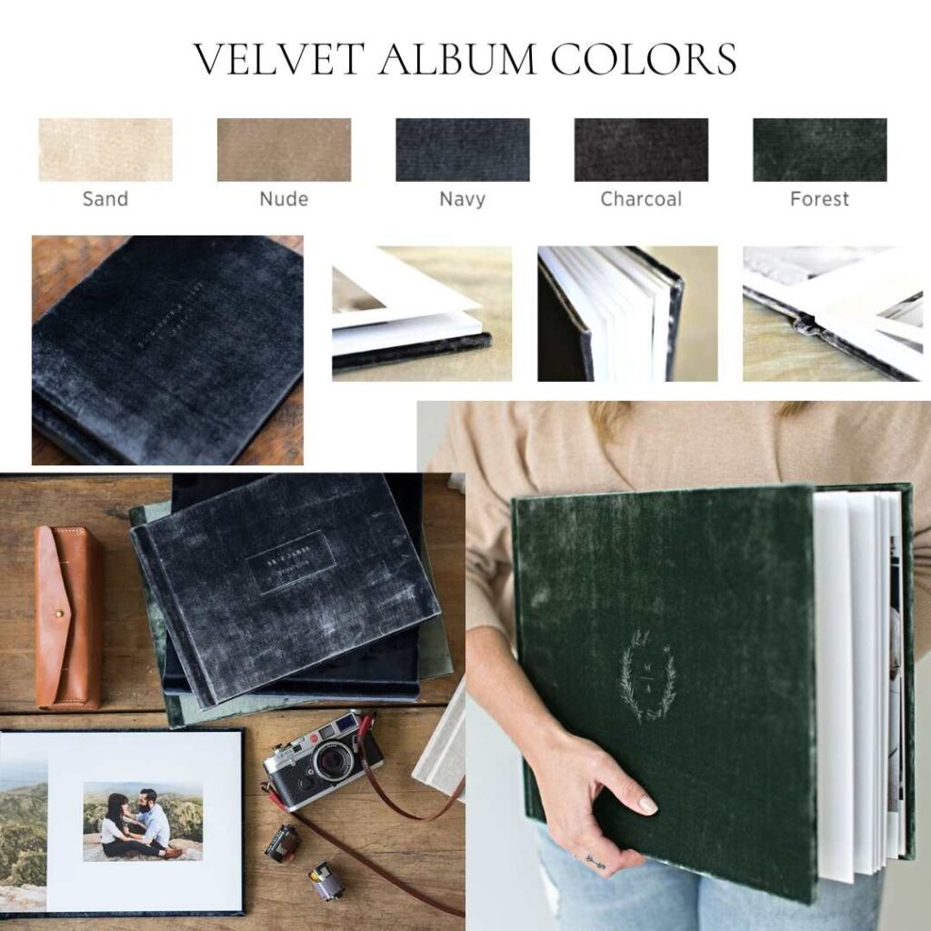 velvet album colors |