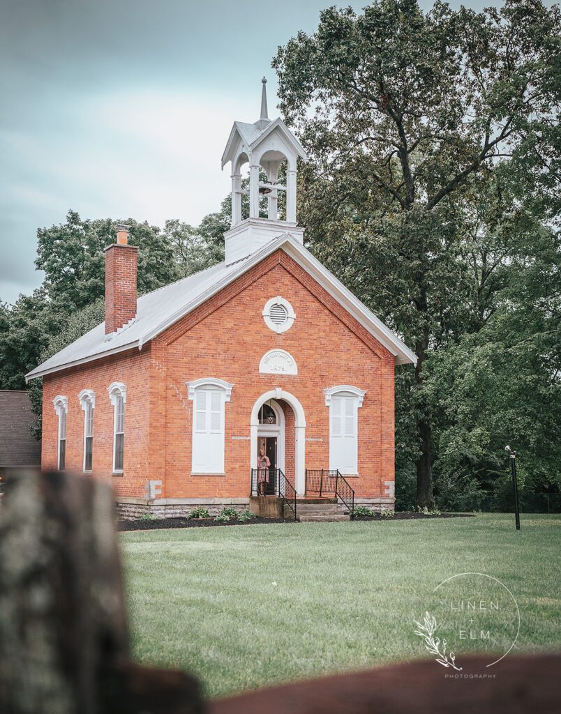 Kingsley Schoolhouse Bridal Portraits By Linen Elm Photography |