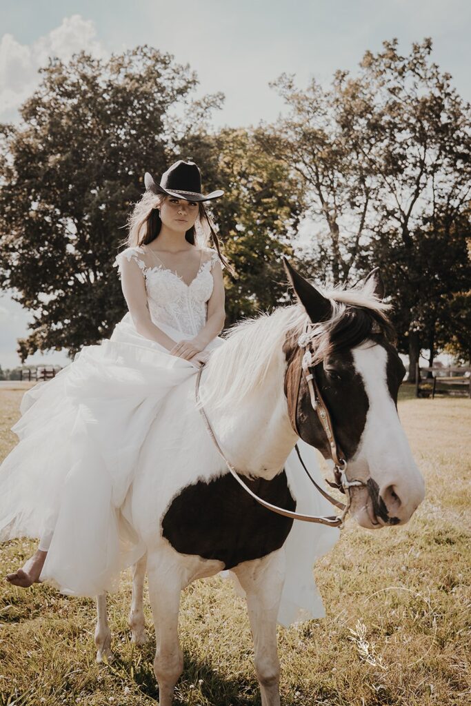 Bride on a Horse Linen Elm Photography 11 2 websize |