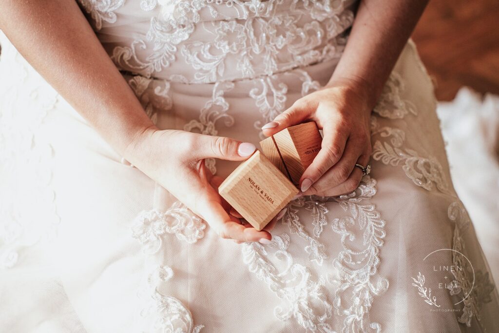 Holding Rings Before Ceremony Cincinnati Lbgtq Wedding Photography