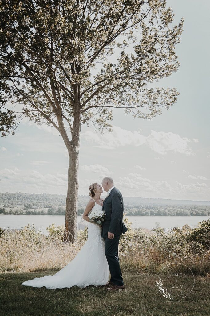Aston Oaks Golf Club Wedding Overlooking Ohio River by Linen & Elm Photography