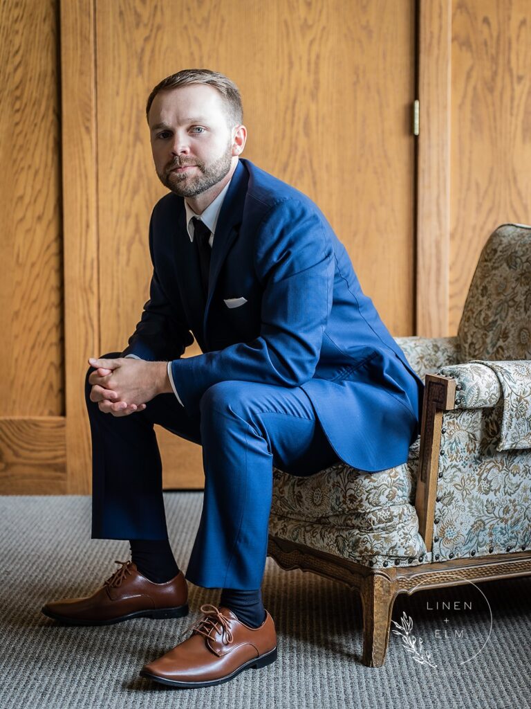 Groom Portrait Dayton Wedding Photography